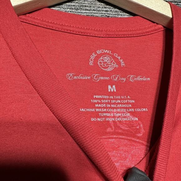 Rose Bowl Game Shirt Men's M Red College Semi New Years 2024 Football Pasadena - Picture 4 of 13
